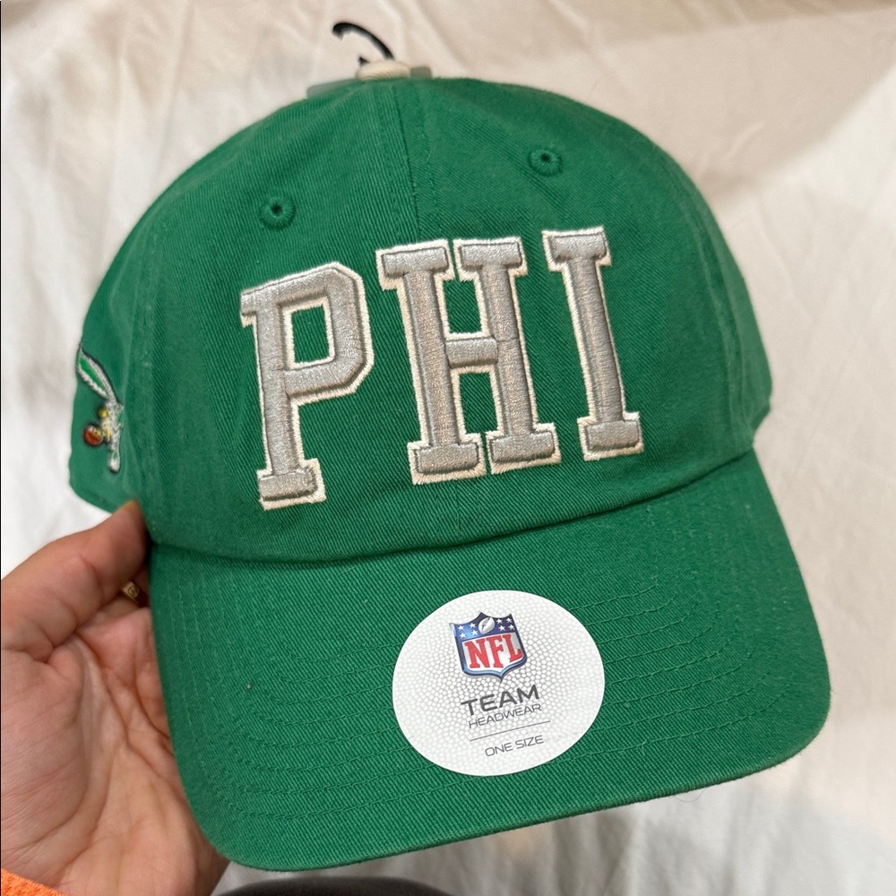 Philadelphia Eagles PHI baseball cap hat- kelly green BRAND NEW WITH TAGS